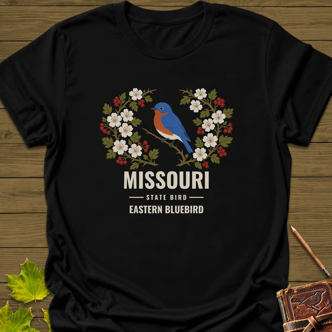 Missouri State Bird T-Shirt - Graphic Tee - Gift for Bird Lovers - Unisex