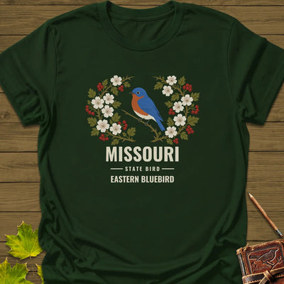 Missouri State Bird T-Shirt - Graphic Tee - Gift for Bird Lovers - Unisex