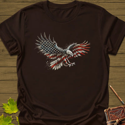 Liberty's Flight T-Shirt - Bird Graphic Tee - Gift for Bird Lovers - Unisex