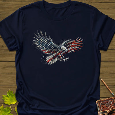 Liberty's Flight T-Shirt - Bird Graphic Tee - Gift for Bird Lovers - Unisex