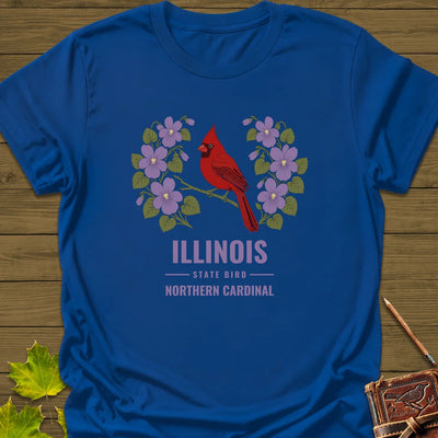 Illinois State Bird T-Shirt - Graphic Tee - Gift for Bird Lovers - Unisex