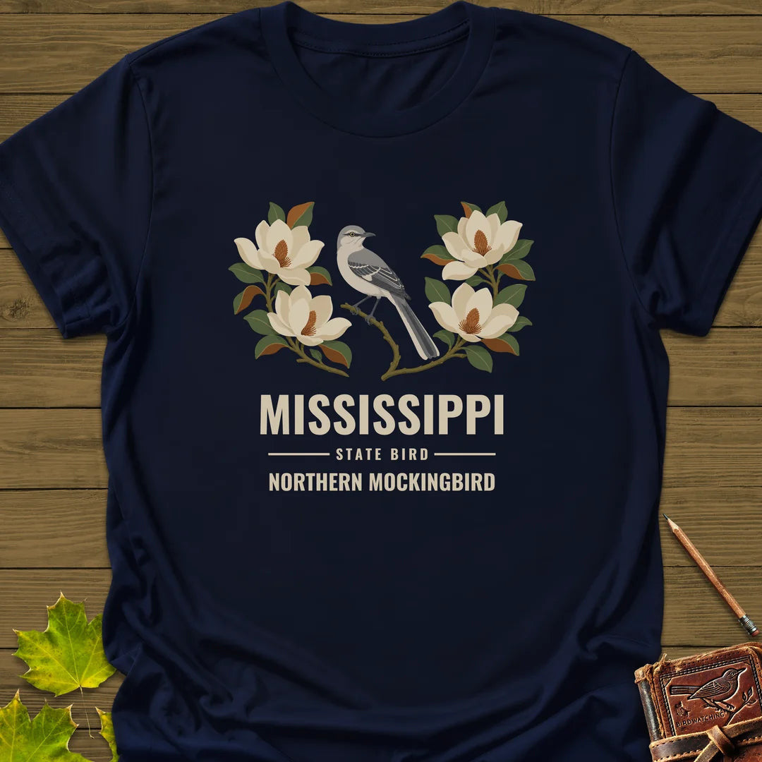 Mississippi State Bird T-Shirt - Graphic Tee - Gift for Bird Lovers - Unisex