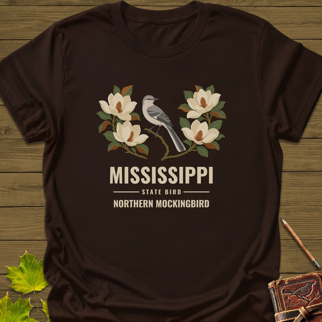 Mississippi State Bird T-Shirt - Graphic Tee - Gift for Bird Lovers - Unisex