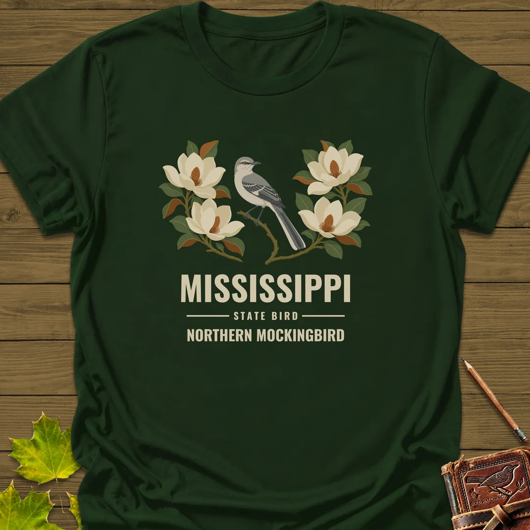 Mississippi State Bird T-Shirt - Graphic Tee - Gift for Bird Lovers - Unisex