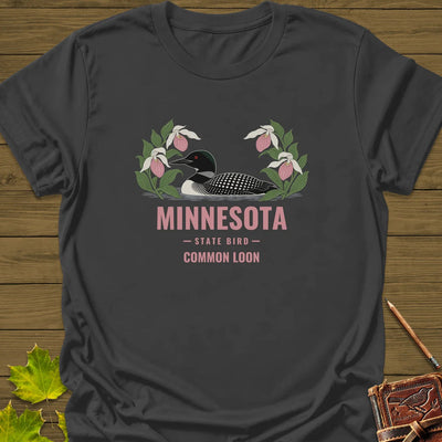 Minnesota State Bird T-Shirt - Graphic Tee - Gift for Bird Lovers - Unisex