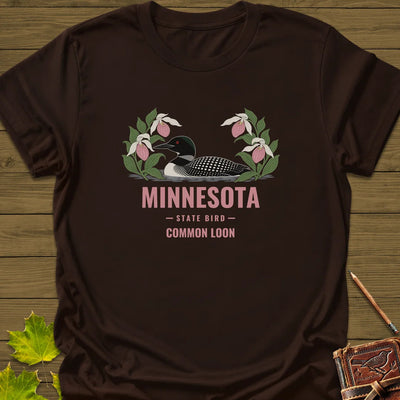 Minnesota State Bird T-Shirt - Graphic Tee - Gift for Bird Lovers - Unisex