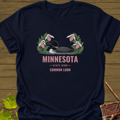 Minnesota State Bird T-Shirt - Graphic Tee - Gift for Bird Lovers - Unisex