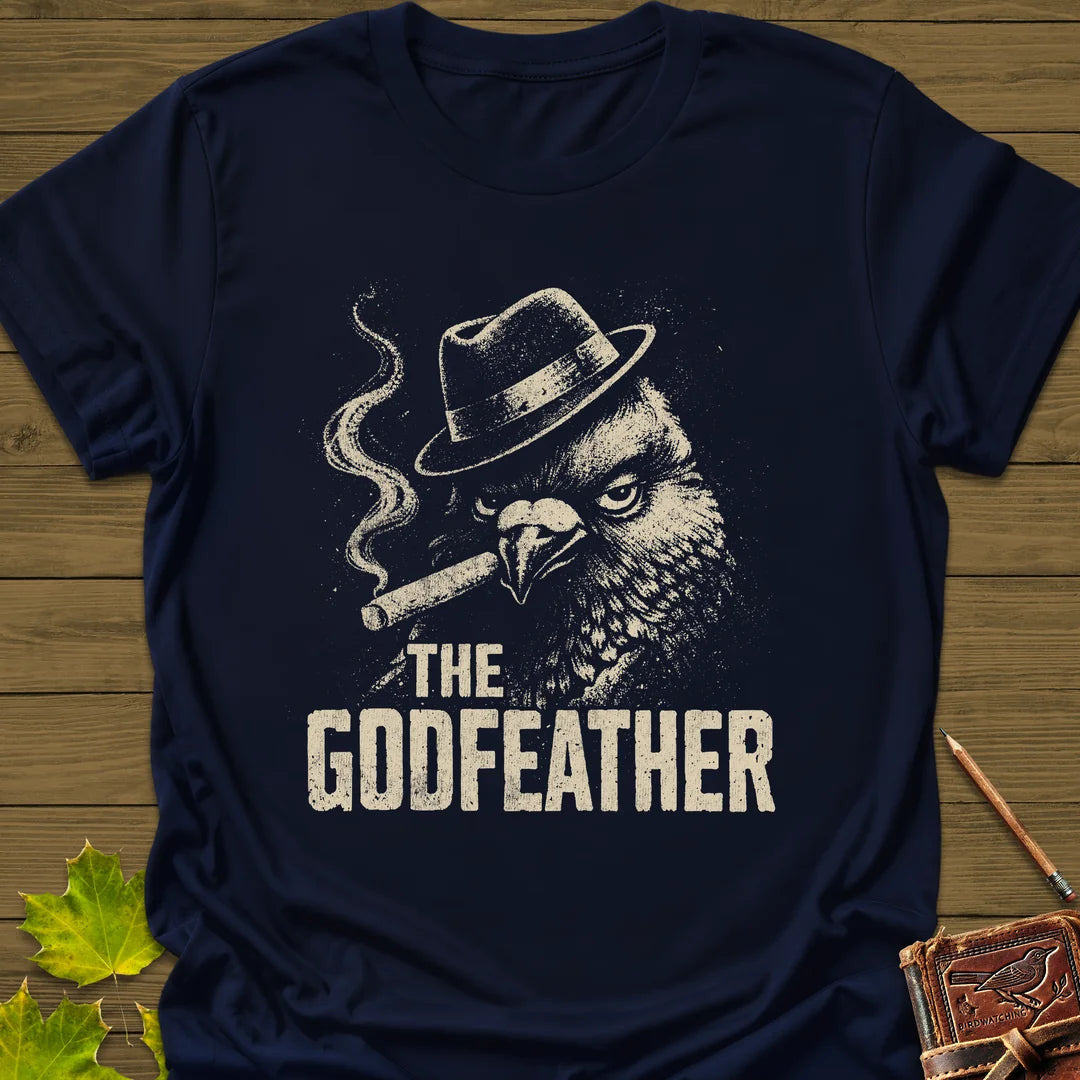 The Godfeather T-Shirt - Bird Graphic Tee - Gift for Bird Lovers - Unisex