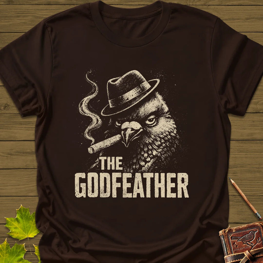 The Godfeather T-Shirt - Bird Graphic Tee - Gift for Bird Lovers - Unisex