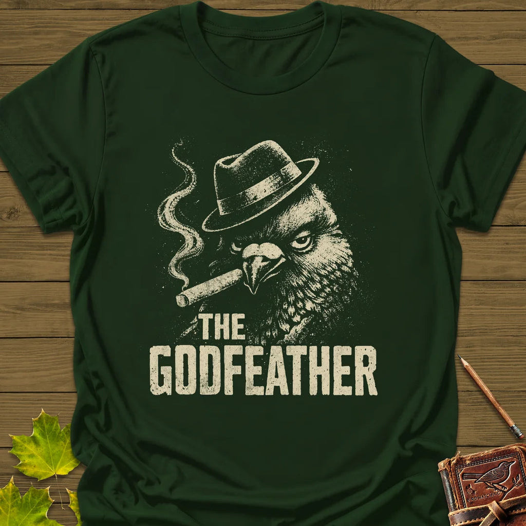 The Godfeather T-Shirt - Bird Graphic Tee - Gift for Bird Lovers - Unisex