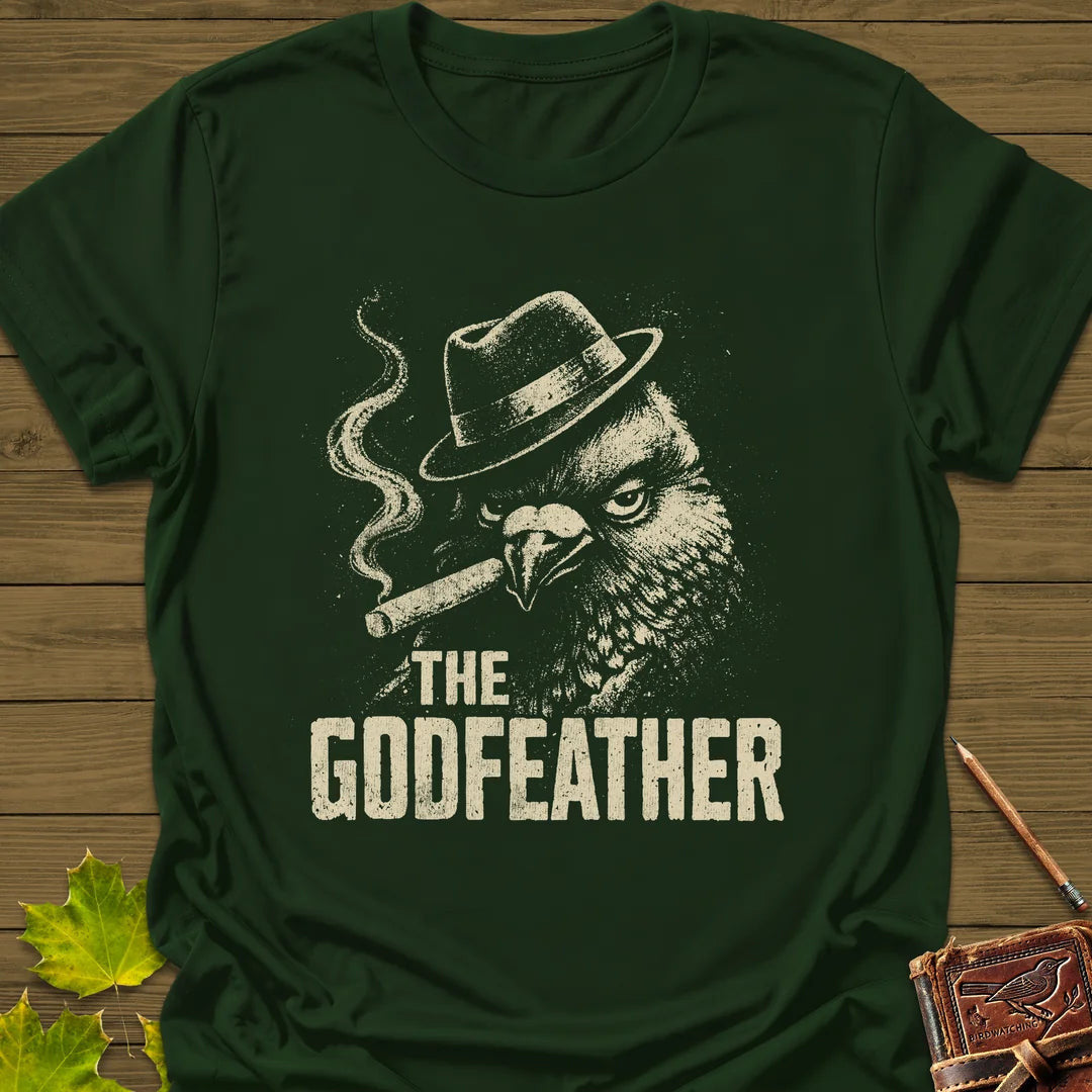 The Godfeather T-Shirt - Bird Graphic Tee - Gift for Bird Lovers - Unisex