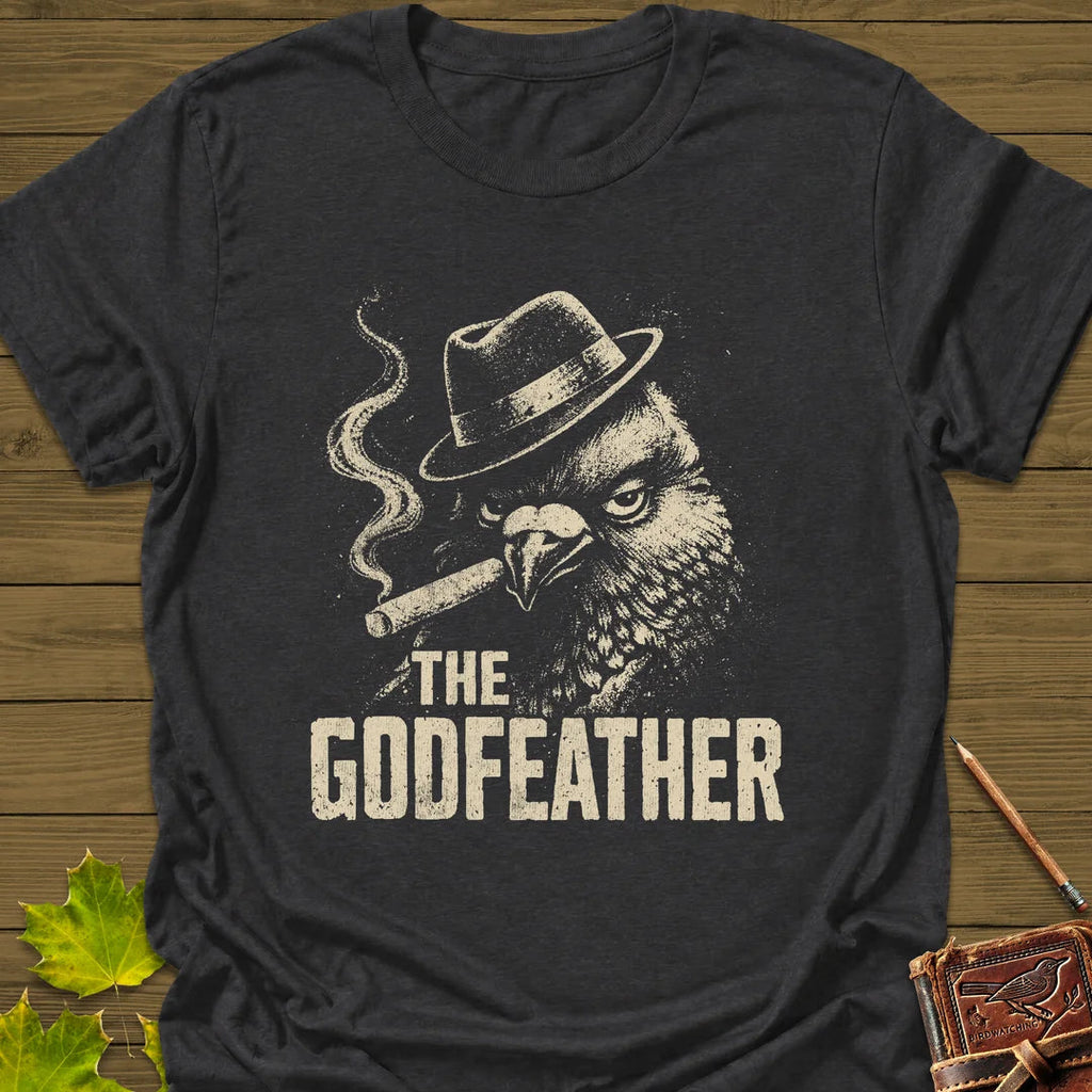 The Godfeather T-Shirt - Bird Graphic Tee - Gift for Bird Lovers - Unisex