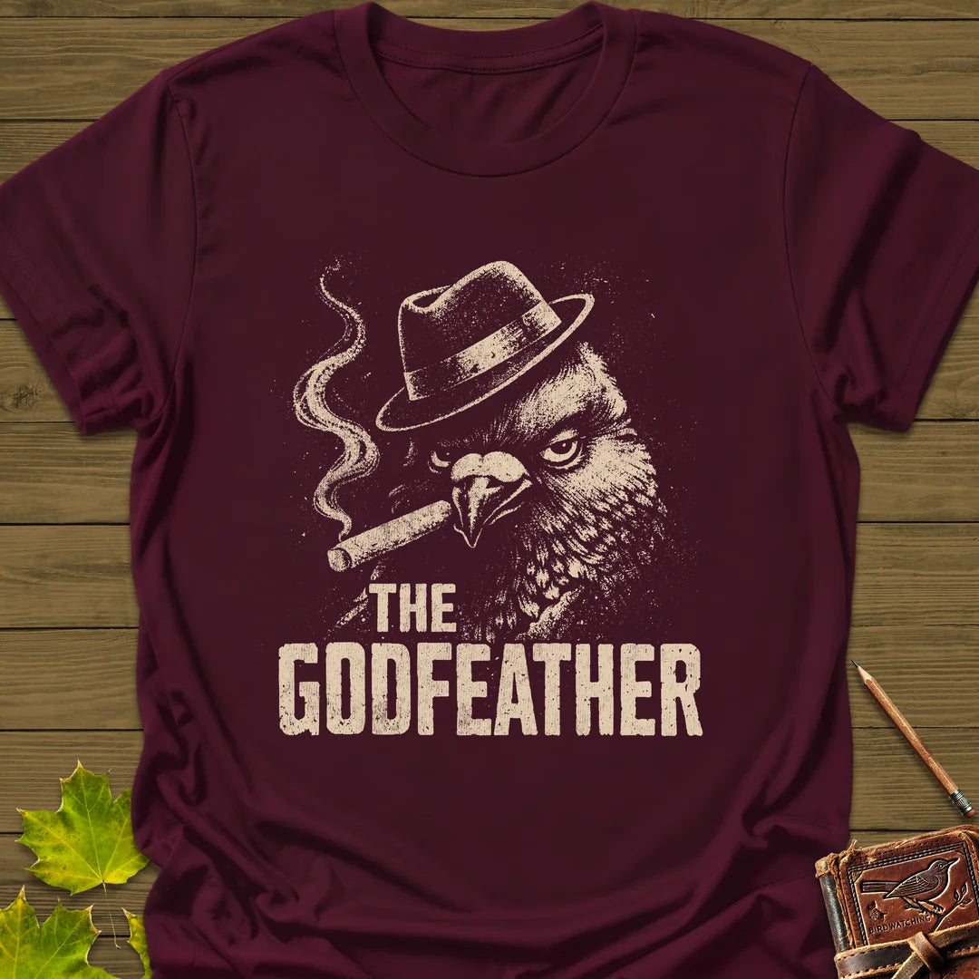 The Godfeather T-Shirt - Bird Graphic Tee - Gift for Bird Lovers - Unisex