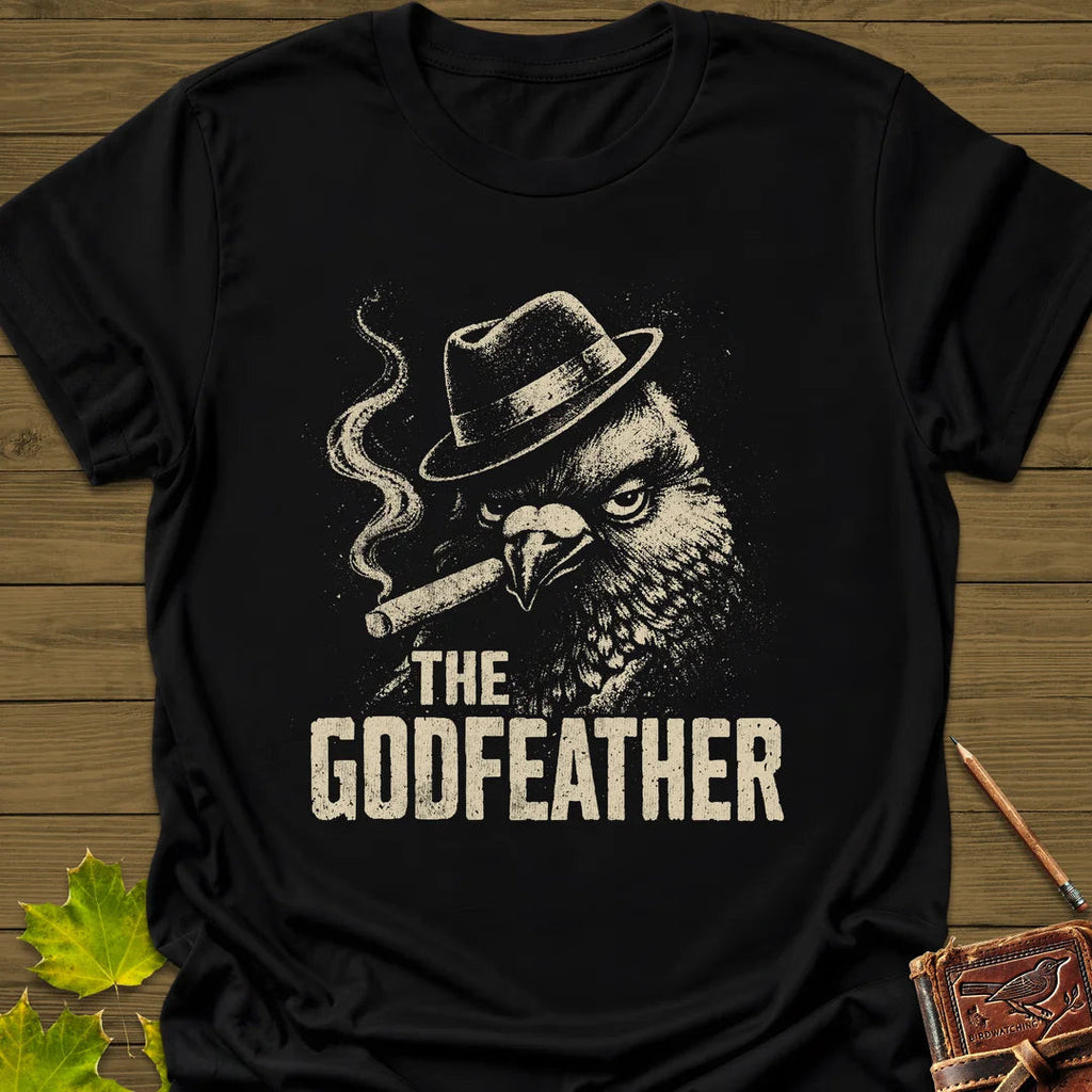 The Godfeather T-Shirt - Bird Graphic Tee - Gift for Bird Lovers - Unisex