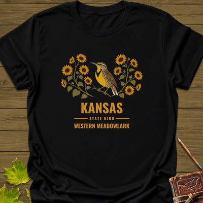 Kansas State Bird T-Shirt - Graphic Tee - Gift for Bird Lovers - Unisex