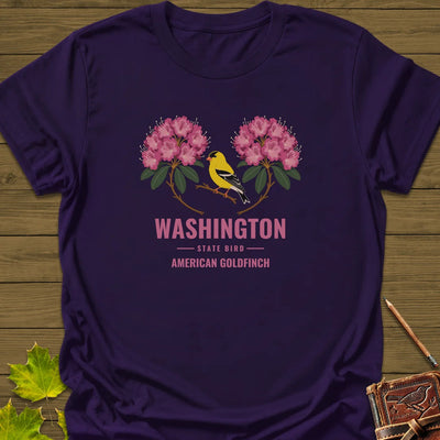 Washington State Bird T-Shirt - Graphic Tee - Gift for Bird Lovers - Unisex