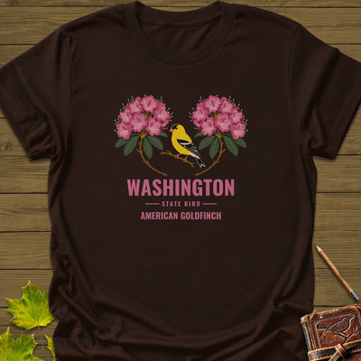 Washington State Bird T-Shirt - Graphic Tee - Gift for Bird Lovers - Unisex
