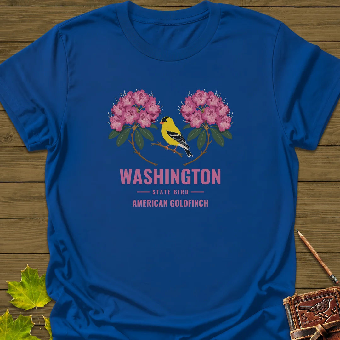 Washington State Bird T-Shirt - Graphic Tee - Gift for Bird Lovers - Unisex