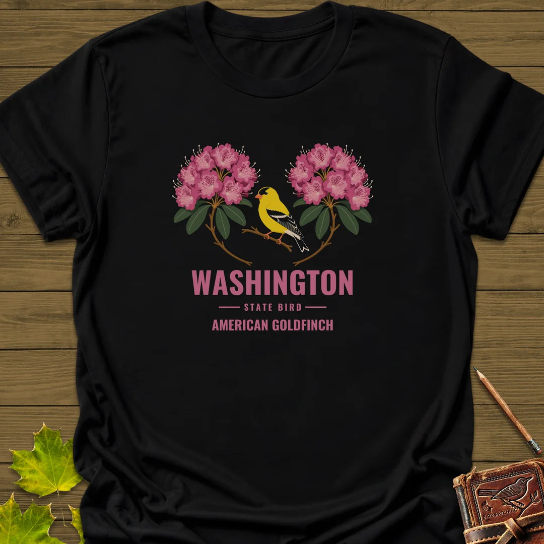 Washington State Bird T-Shirt - Graphic Tee - Gift for Bird Lovers - Unisex