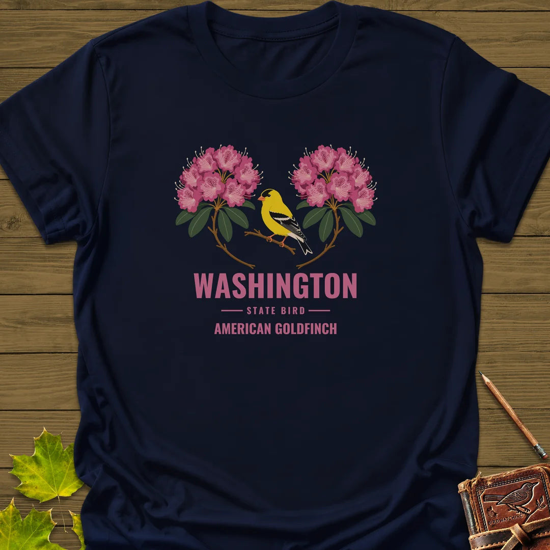 Washington State Bird T-Shirt - Graphic Tee - Gift for Bird Lovers - Unisex