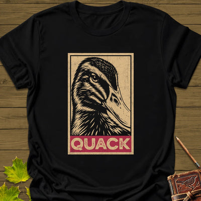 Quack T-Shirt - Bird Graphic Tee - Gift for Bird Lovers - Unisex