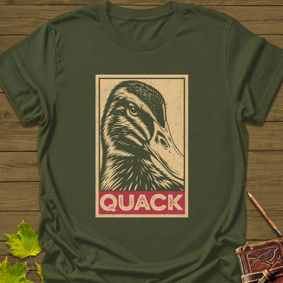 Quack T-Shirt - Bird Graphic Tee - Gift for Bird Lovers - Unisex