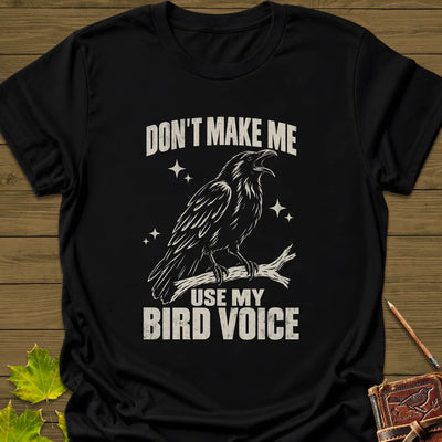 Bird Voice T-Shirt - Graphic Tee - Gift for Bird Lovers - Unisex