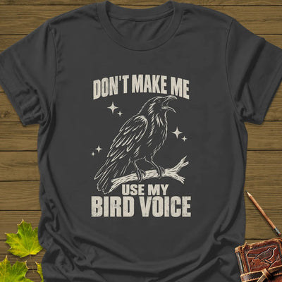 Bird Voice T-Shirt - Graphic Tee - Gift for Bird Lovers - Unisex
