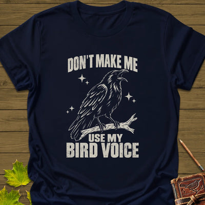 Bird Voice T-Shirt - Graphic Tee - Gift for Bird Lovers - Unisex