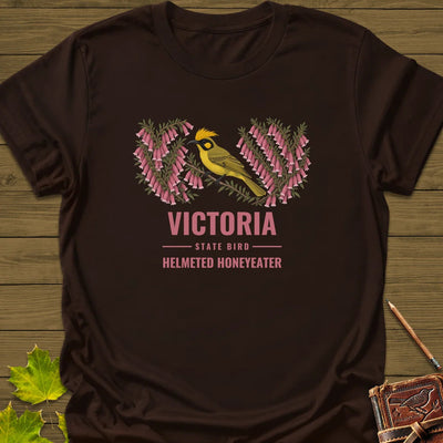 Victoria State Bird T-Shirt - Graphic Tee - Gift for Bird Lovers - Unisex