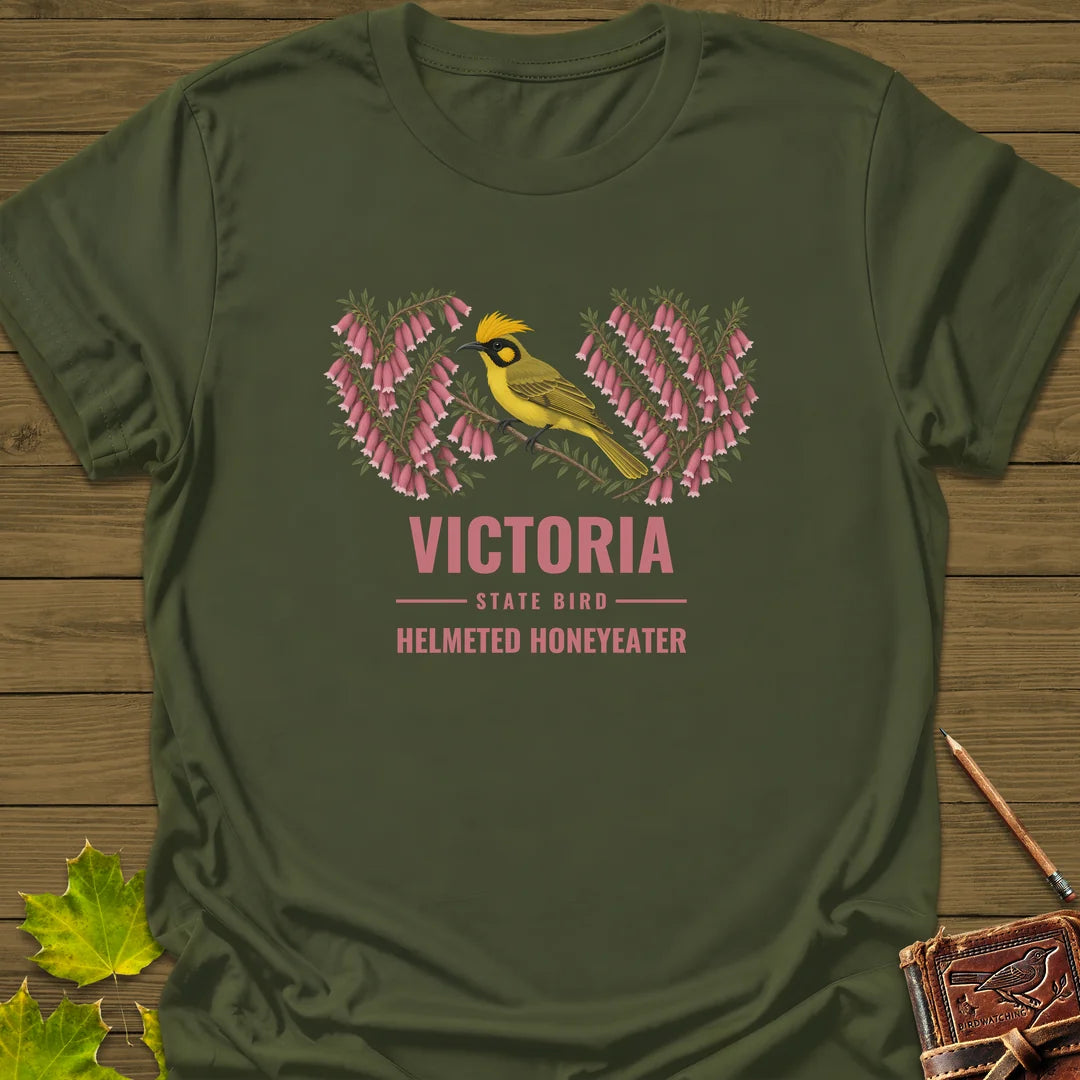 Victoria State Bird T-Shirt - Graphic Tee - Gift for Bird Lovers - Unisex