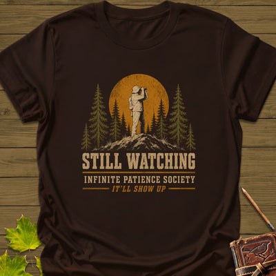 Infinite Patience T-Shirt - Bird Graphic Tee - Gift for Bird Lovers - Unisex