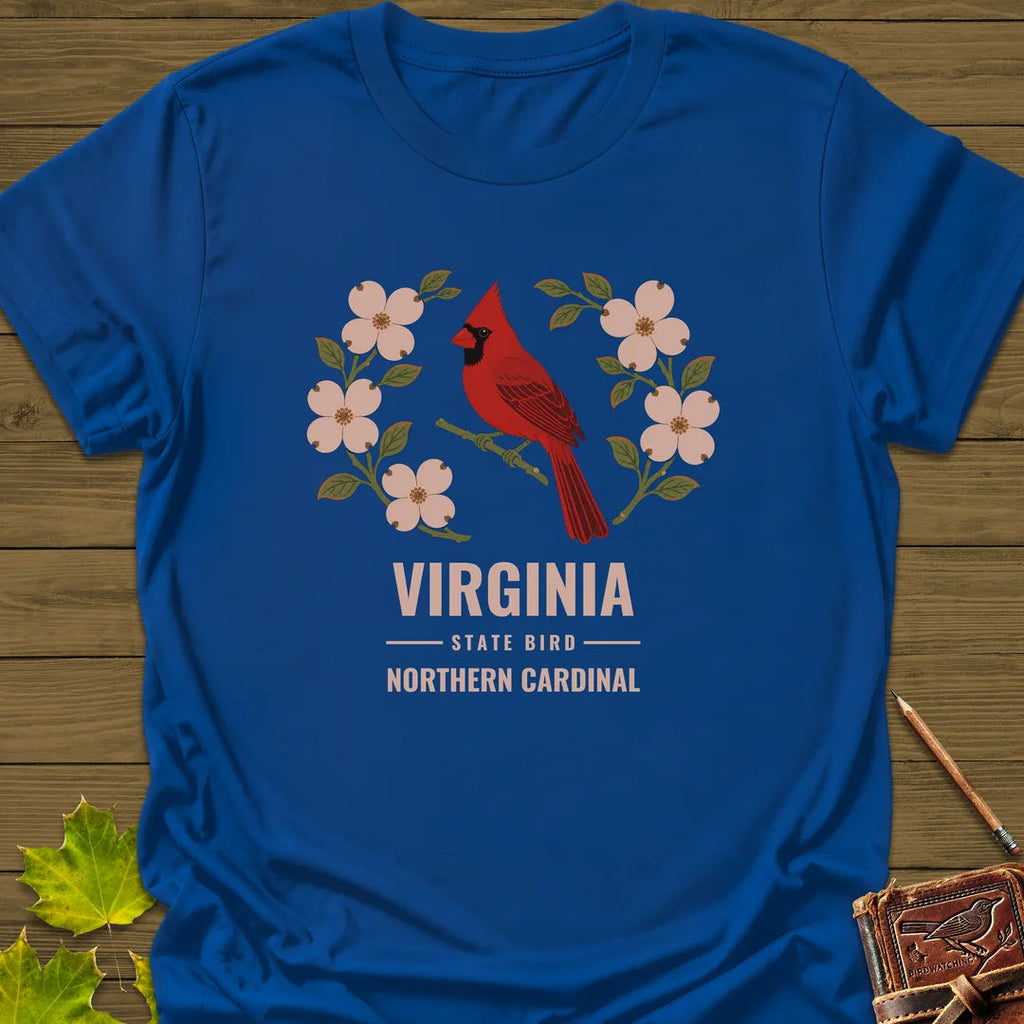 Virginia State Bird T-Shirt - Graphic Tee - Gift for Bird Lovers - Unisex