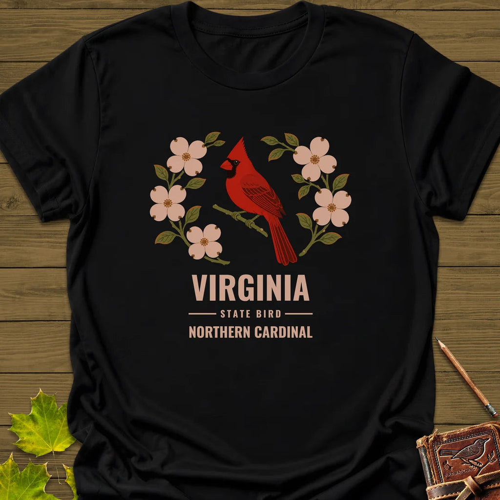 Virginia State Bird T-Shirt - Graphic Tee - Gift for Bird Lovers - Unisex
