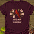 Virginia State Bird T-Shirt - Graphic Tee - Gift for Bird Lovers - Unisex