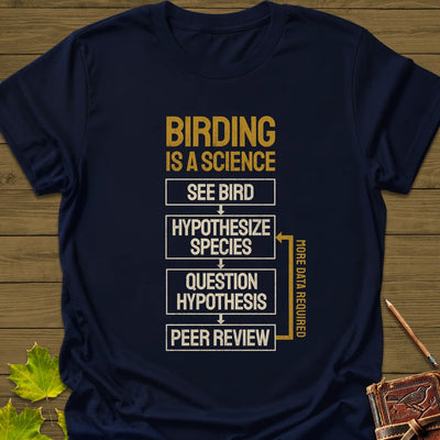 Birding Method T-Shirt - Bird Graphic Tee - Gift for Bird Lovers - Unisex