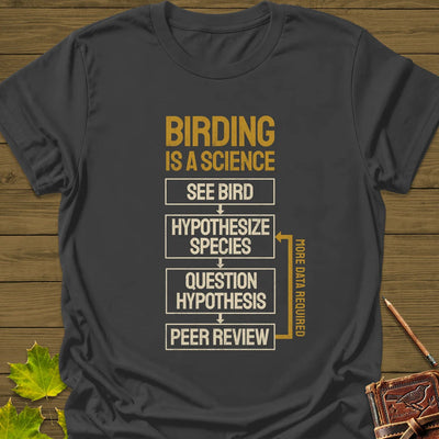 Birding Method T-Shirt - Bird Graphic Tee - Gift for Bird Lovers - Unisex