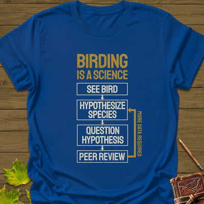Birding Method T-Shirt - Bird Graphic Tee - Gift for Bird Lovers - Unisex