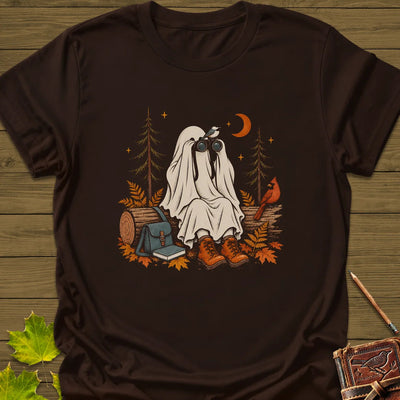 Ghost Birder Watch T-Shirt - Bird Graphic Tee - Gift for Bird Lovers - Unisex