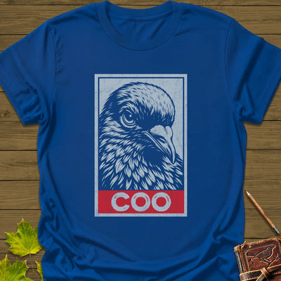 Coo T-Shirt - Bird Graphic Tee - Gift for Bird Lovers - Unisex