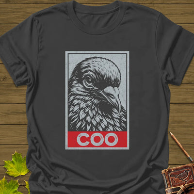 Coo T-Shirt - Bird Graphic Tee - Gift for Bird Lovers - Unisex