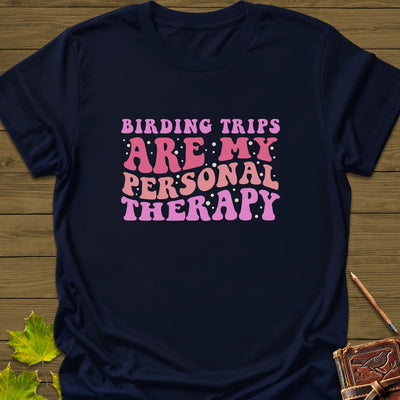Personal Therapy T-Shirt - Bird Graphic Tee - Gift for Bird Lovers - Unisex
