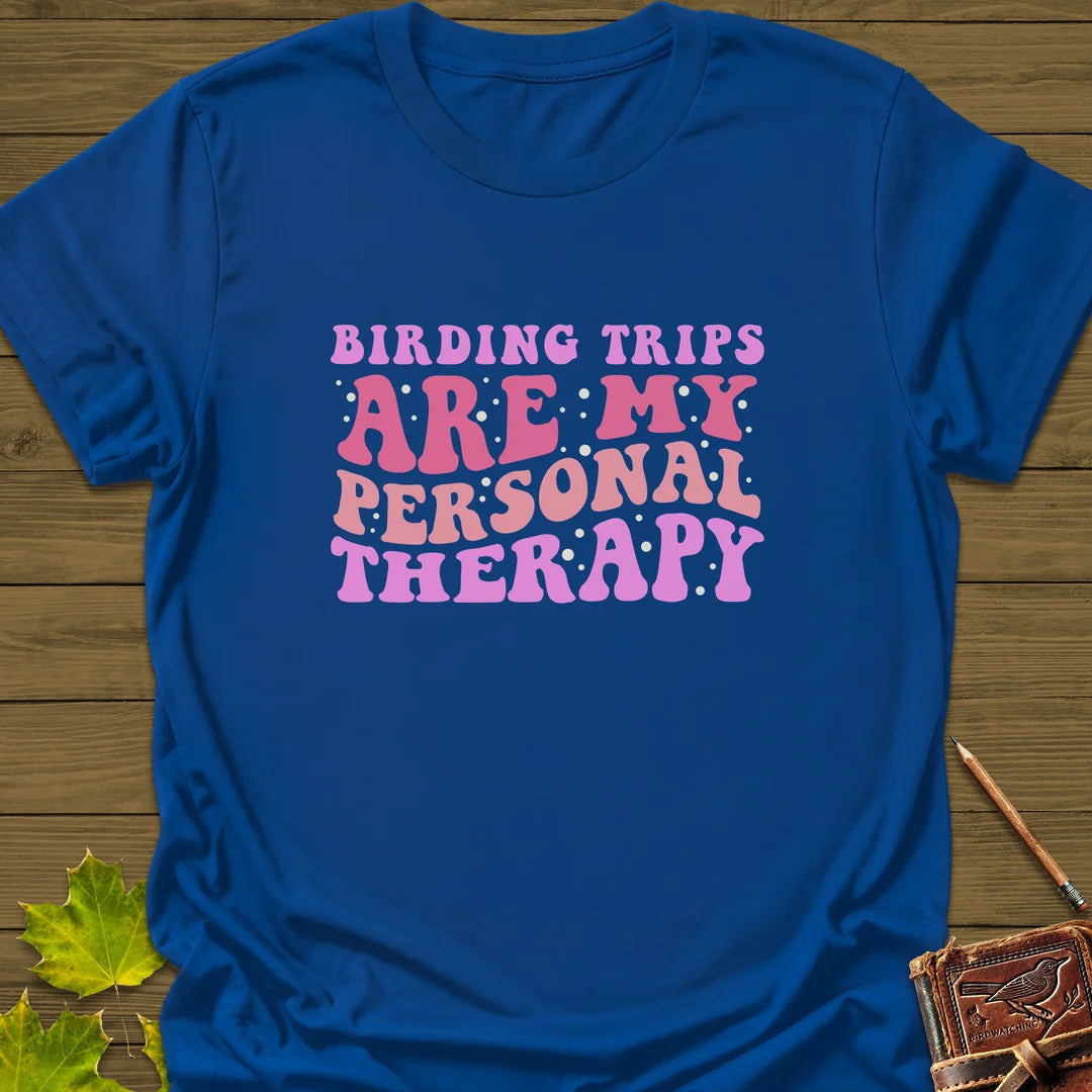 Personal Therapy T-Shirt - Bird Graphic Tee - Gift for Bird Lovers - Unisex