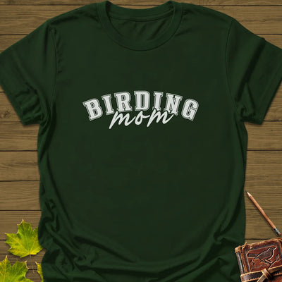 Birding Mom T-Shirt - Bird Graphic Tee - Gift for Bird Lovers - Unisex