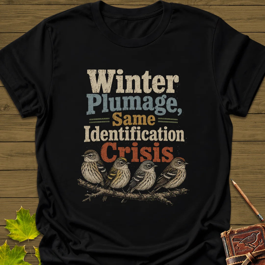 Same Identification Crisis T-Shirt - Bird Graphic Tee - Gift for Bird Lovers - Unisex
