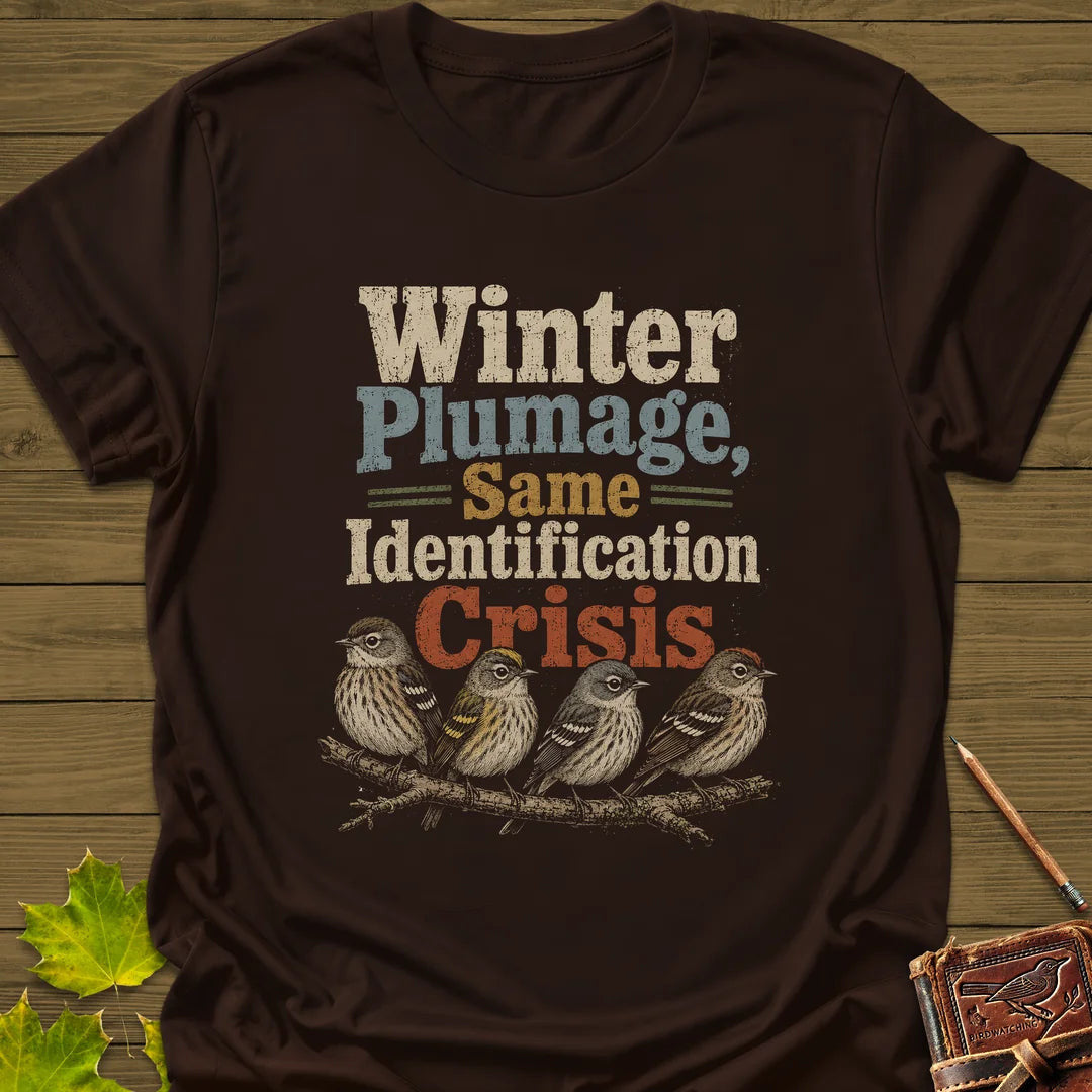 Same Identification Crisis T-Shirt - Bird Graphic Tee - Gift for Bird Lovers - Unisex
