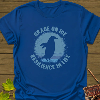 Grace on Ice T-Shirt - Bird Graphic Tee - Gift for Bird Lovers - Unisex