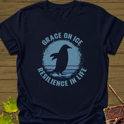 Grace on Ice T-Shirt - Bird Graphic Tee - Gift for Bird Lovers - Unisex