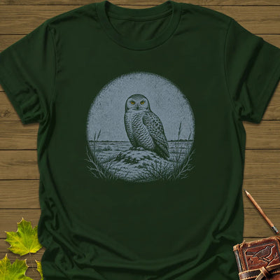 Tundra Owl T-Shirt - Bird Graphic Tee - Gift for Bird Lovers - Unisex