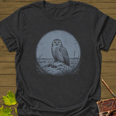 Tundra Owl T-Shirt - Bird Graphic Tee - Gift for Bird Lovers - Unisex